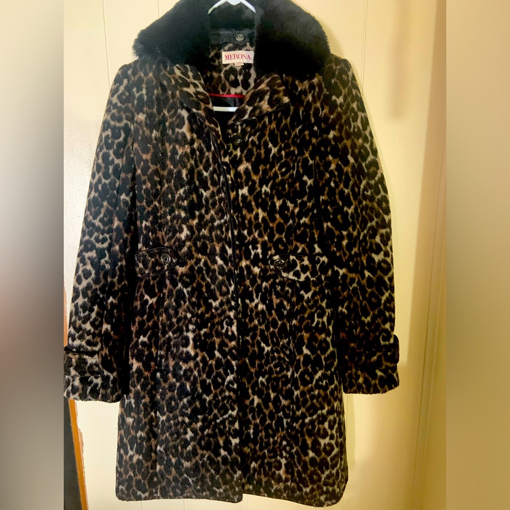 Winter coat Animal print
